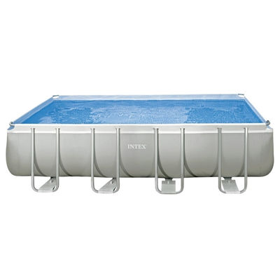 Kit piscine rectangulaire - ultra silver - 5.49 m x 2,7 m x 1.32 m - intex