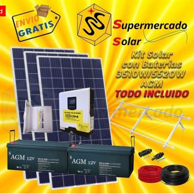 Batería Solar 260Ah OZONYX Alta Descarga - Baterias web