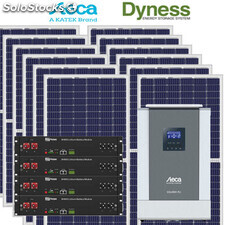 Kit Solar con batería Litio 9,6 kWh Inversor 5000W 48V