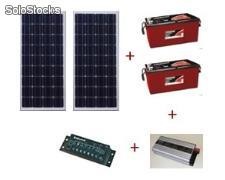 Kit solar - Geladeira* 252 Litros