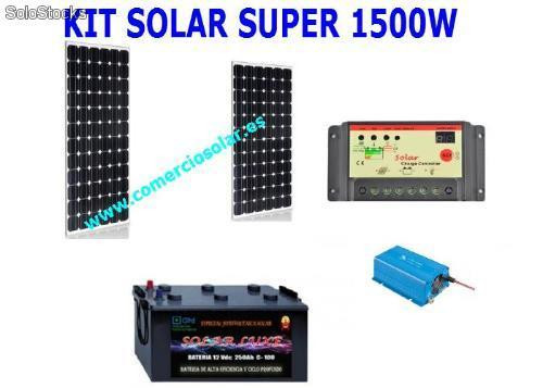 Kit solar con baterías 3510W/5520W 24V