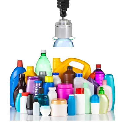 Kit tapadora de botellas, frascos, envases pet Aut Shut-Off Capping Machine - Foto 3