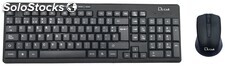 Kit teclado + raton inalambrico ll-kb-555-wcombo