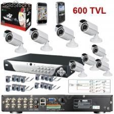 Kit Vidéosurveillance 8 caméras Pro