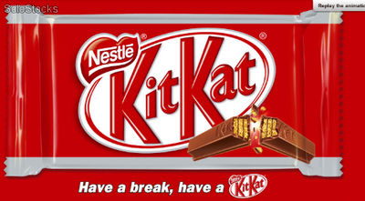 Kitkat. Texto es