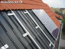 Kits photovoltaïques pour installation sur toitures