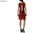 Kleid fifilles de paris Frauen - senegal_leo_rouge - Größe : xs - Foto 2