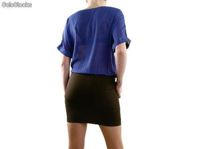 Kleid lucy paris Frauen - 10201_bleu - Größe : s-m - Foto 2