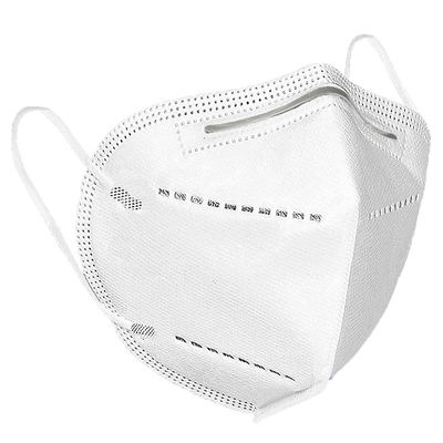 KN95- FFP2 White Foldable Mask - Foto 4