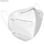 KN95- FFP2 White Foldable Mask - Foto 5