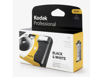Kodak Professional Tri-X 400 B&amp;W 27 Exposure Single Use Camera 1074418
