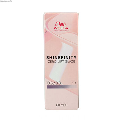 Koloryzacja permanentna Wella Shinefinity Nº 05/98 (60 ml)