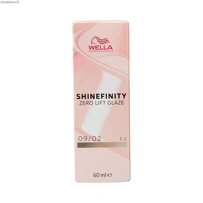 Koloryzacja permanentna Wella Shinefinity Nº 09/02 (60 ml)
