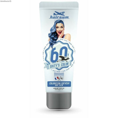 Koloryzacja Półtrwała Hairgum Sixty&#39;s Color royal blue (60 ml)