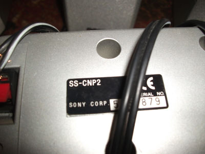 Komplet głośników sony ss-cnp2 - Zdjęcie 3