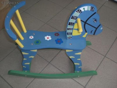 Konik - drewniane krzesełko na biegunach dla dzieci (cimg5513)