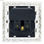 Kontakt naścienny z 2 portami USB eSATA TooQ Base de enchufe de pared tipo schuk - 3