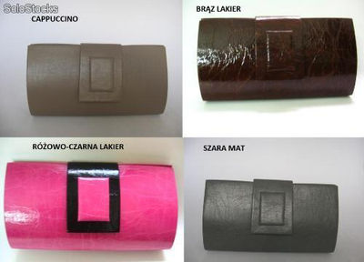 Kopertówki torebki wizytowe polska produkcja różne kolory super jakość - Zdjęcie 3