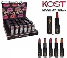 Kost make up italia espositore rossetti metal mat