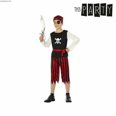 Kostium dla Dzieci Th3 Party Wielokolorowy Piraci (4 Części)