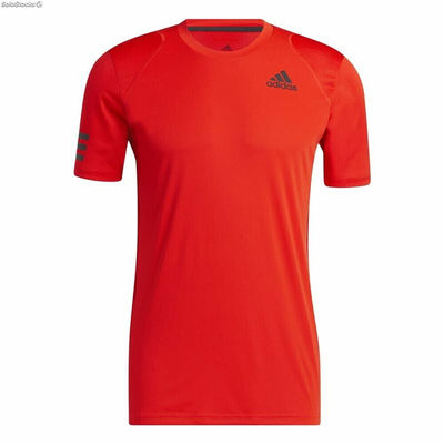 Koszulka do Gry w Piłkę Nożną Adidas club 3STR tee Czerwony