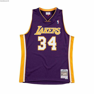 Koszulka do koszykówki Mitchell &amp; Ness LA Lakers Shaq O´Neal Fiolet