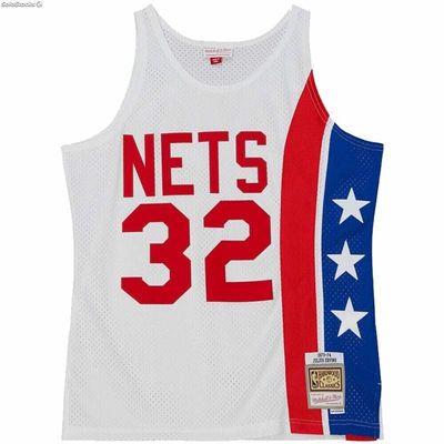 Koszulka do koszykówki Mitchell &amp; Ness New York Nets Biały