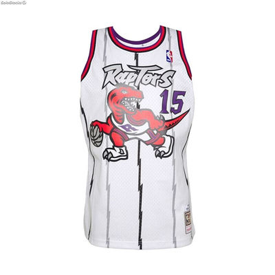 Koszulka do koszykówki Mitchell &amp; Ness Toronto Raptors Vince Carter Biały