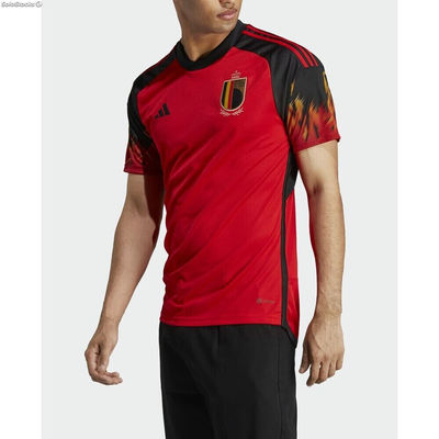 Koszulka piłkarska męska z krótkim rękawem Adidas Belgium 22