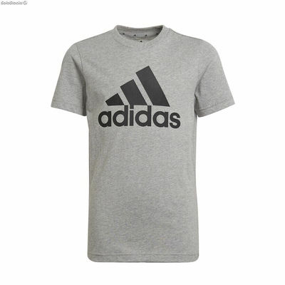 Koszulka z krótkim rękawem Adidas Essentials Szary