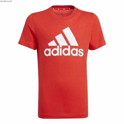 Koszulka z krótkim rękawem Adidas Essentials vivid Czerwony