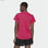 Koszulka z krótkim rękawem Damska Adidas Designed 2 Move Logo Fuksja - 3