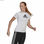 Koszulka z krótkim rękawem Damska Adidas Primeblue D2M Logo Sport Biały - 3