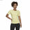 Koszulka z krótkim rękawem Damska Adidas Techfit Training Żółty - 2