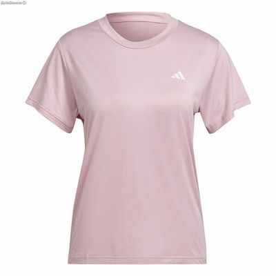 Koszulka z krótkim rękawem Damska Adidas Training Minimal Różowy