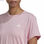 Koszulka z krótkim rękawem Damska Adidas Training Minimal Różowy - 4