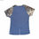 Koszulka z krótkim rękawem Damska Puma Graphic Tee Niebieski - 2
