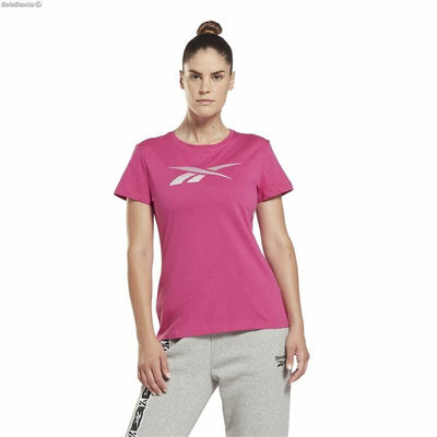 Koszulka z krótkim rękawem Damska Reebok Doorbuster Graphic Różowy