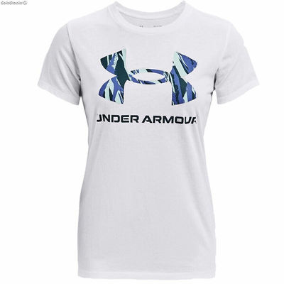 Koszulka z krótkim rękawem Damska Under Armour Graphic Biały