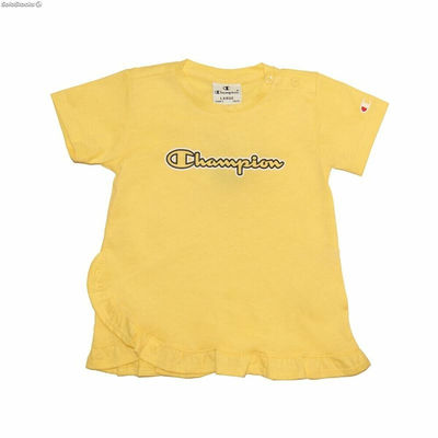 Koszulka z krótkim rękawem dla dzieci Champion Żółty