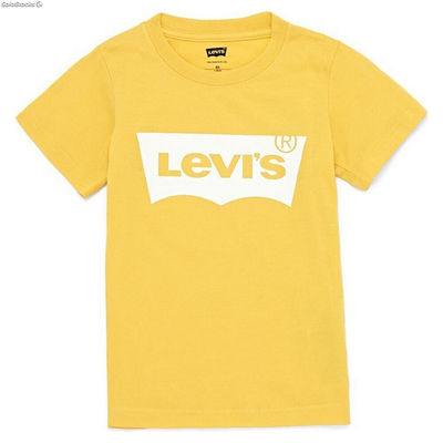 Koszulka z krótkim rękawem dla dzieci Levi&#39;s Batwing Żółty