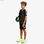 Koszulka z krótkim rękawem dla dzieci Nike Breathe Dri-FIT Squad Czarny - 5