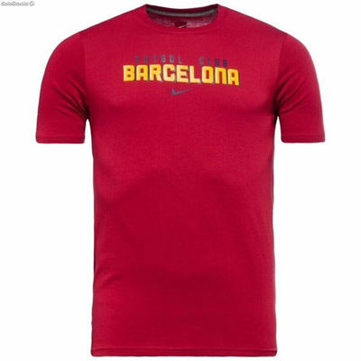 Koszulka z krótkim rękawem dla dzieci Nike FC Barcelona Club Czerwony