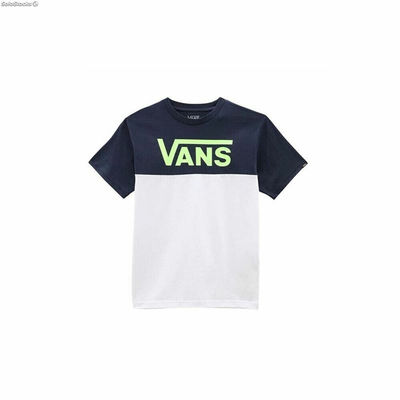 Koszulka z krótkim rękawem Dziecięca Vans Classic Block Ciemnoniebieski