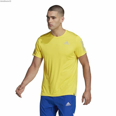 Koszulka z krótkim rękawem Męska Adidas Graphic Tee Shocking Żółty