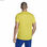 Koszulka z krótkim rękawem Męska Adidas Graphic Tee Shocking Żółty - 5