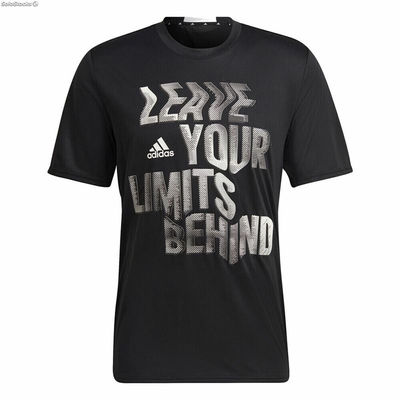 Koszulka z krótkim rękawem Męska Adidas HIIT Czarny