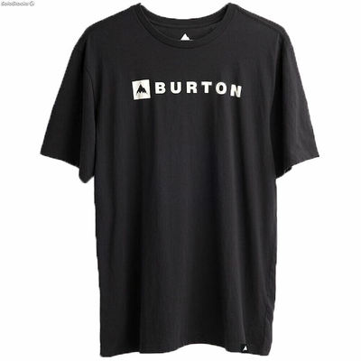 Koszulka z krótkim rękawem Męska Burton Horizontal Mountain Czarny