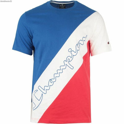Koszulka z krótkim rękawem Męska Champion Sportswear Niebieski