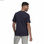 Koszulka z krótkim rękawem Męska Essentials 3 bandas Adidas Legend Ink Niebieski - 2